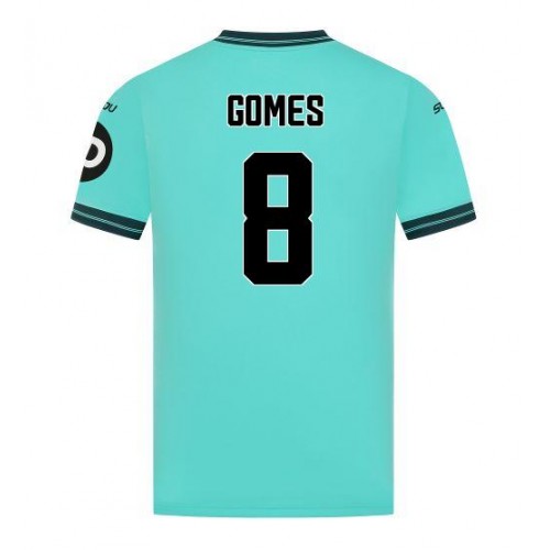 Moški Nogometni dresi Wolves Joao Gomes #8 Gostujoči 2025-26 Kratek Rokav